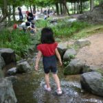 梅小路公園　水遊び